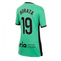 Atletico Madrid Alvaro Morata #19 3rd trikot Frauen 2023-24 Kurzarm